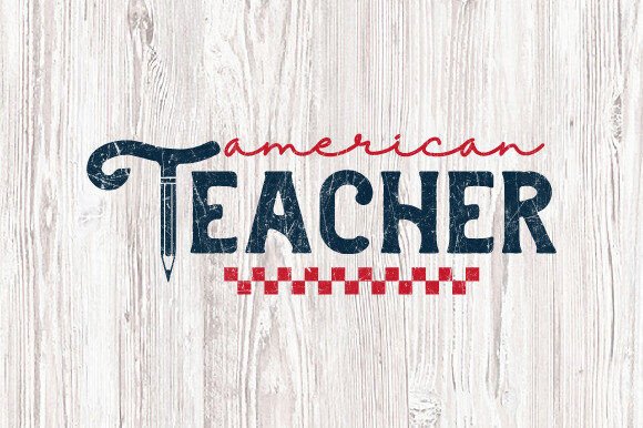 American Coquette 4th of July Teacher