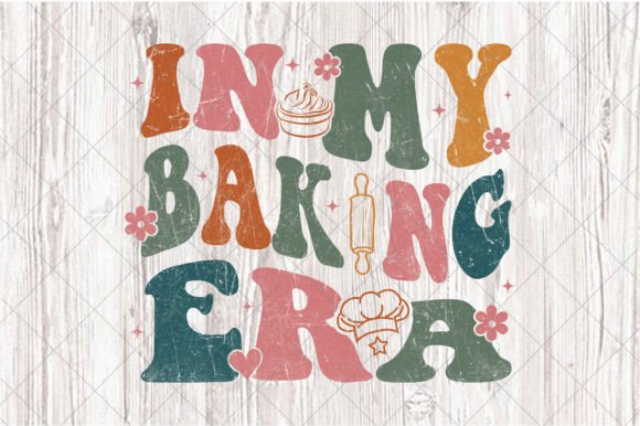 Baker Mom Gift PNG, in My Baking Era SVG Review