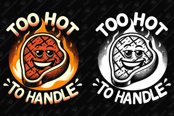 Grilling BBQ Quote Pun Too Hot to Handle Review
