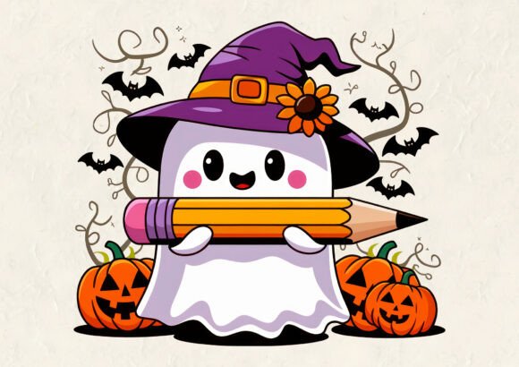 Halloween Teacher Embroidery Design: A Spooky Yet Practical Choice