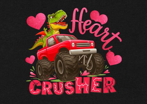 Heart Crusher Valentine: A Bold Embroidery Design for Real Projects