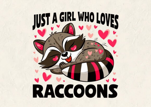 Just a Girl Who Loves Raccoons Embroidery Design Review