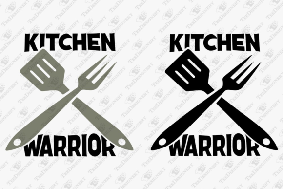 Kitchen Warrior Cooking Humor Quote Review