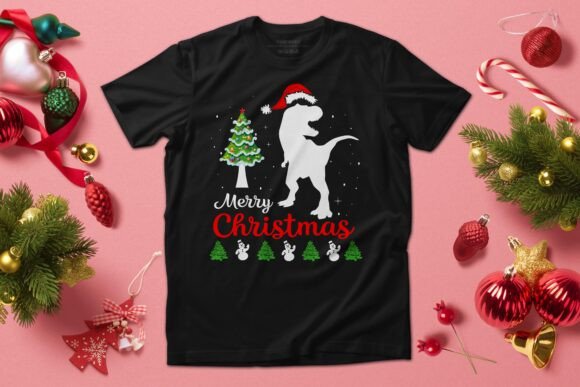 Merry Christmas Dinosaur Lover Design Review for Real Projects