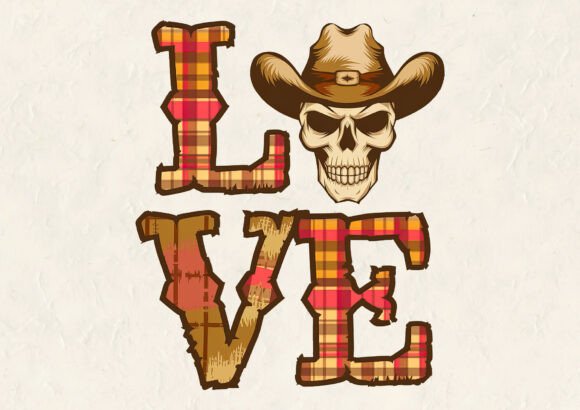 Skull Love Western Valentine PNG Review for Real Projects