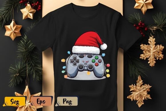 Video Games Christmas Family Gamer Men Embroidery Design Review